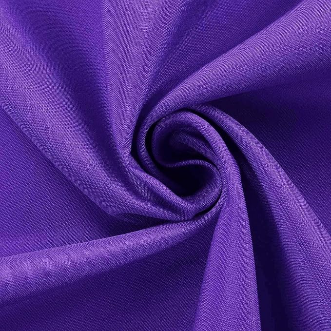 Efavormart Premium Cloth Napkins Set of 100, 20x20 Inch Purple Seamless Dinner Napkins, Washable Linen Table Napkin Cloth with Hemmed Edges for Weddings, Party and Banquet - Image 3