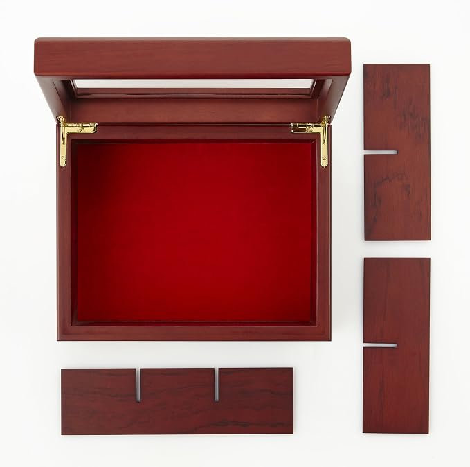 Tea Box - Luxury Wooden Tea Bag Organizer from The Apace Premier Collection - 6 Compartment Tea Storage Chest Container - Elegantly Handmade w/Scratch Resistant Window - Image 7