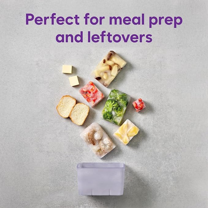 Freezer Containers for Food Storage - Soup with Lids Safe - Twist Release - Flexible Frozen Design - BPA Free (18) - Image 7