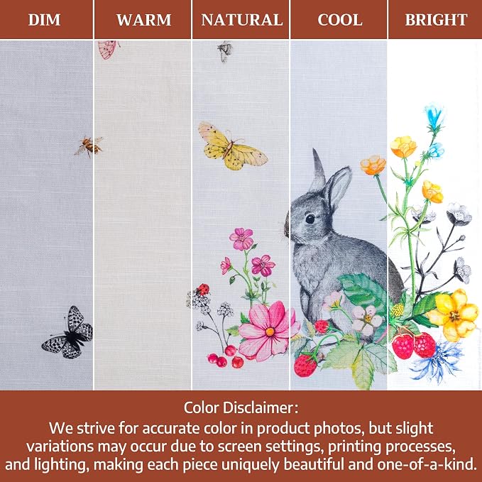 Maison d' Hermine Cloth Napkins Set of 4 Reusable 100% Cotton (20" x 20") | Everyday Square Napkins Cloth Washable Dinner Party Wedding Restaurant Hotel Kitchen Spring Summer - Printemps - Image 6