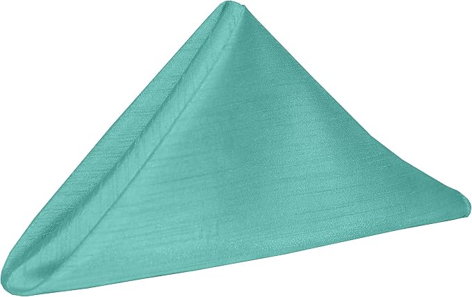 20x20-Inch Shantung Cloth Napkins, Caribbean, Set of 36 by UltimateTextile