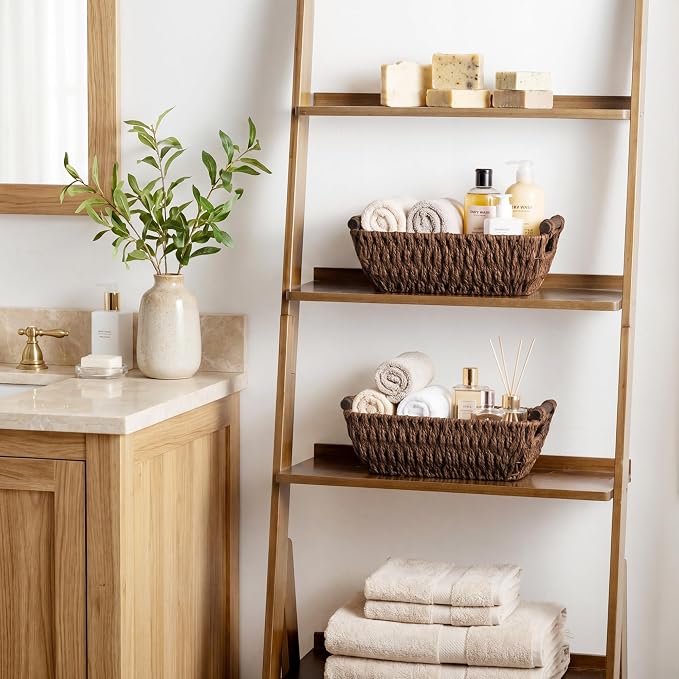 Storageworks Small Baskets For Organizing, Woven Basket For Shelves - Image 2