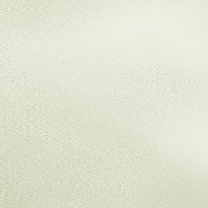 17x17-Inch Square Satin Cloth Napkins, Ivory, Set of 12 - Image 2