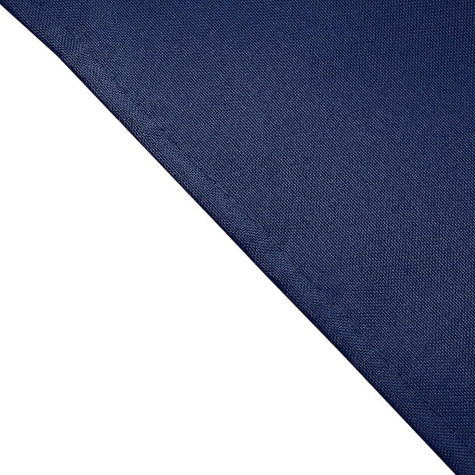 Efavormart Premium Cloth Napkins Set of 100, 17x17 Inch Navy Blue Seamless Dinner Napkins, Washable Linen Table Napkin Cloth with Hemmed Edges for Weddings, Party and Banquet - Image 3