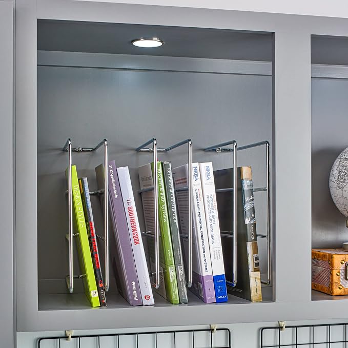 Rev-A-Shelf Baking Sheet Organizer for Wall/Base Cabinets, U-Shaped Bakeware & Cookie Sheet Wire Tray Divider for Kitchen Storage, Chrome, 596-10CR-52 - Image 8