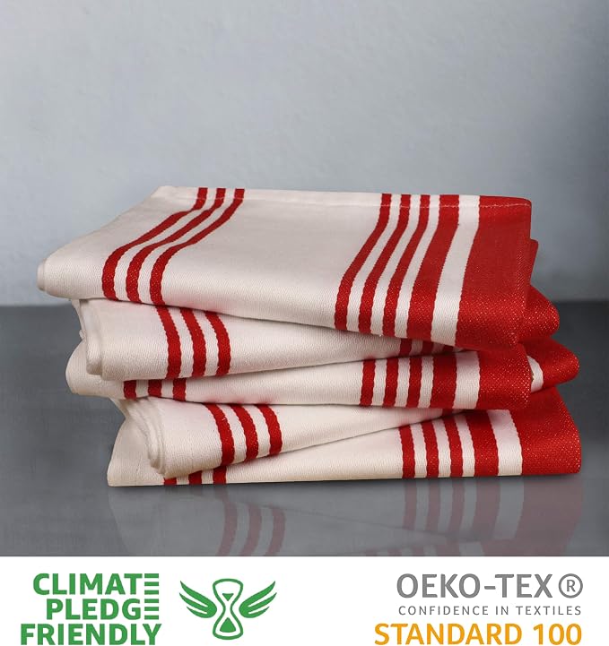 Urban Villa Kitchen Towels Cotton Dish Towels 20”x30” (Set of 3) Chillired - Image 3