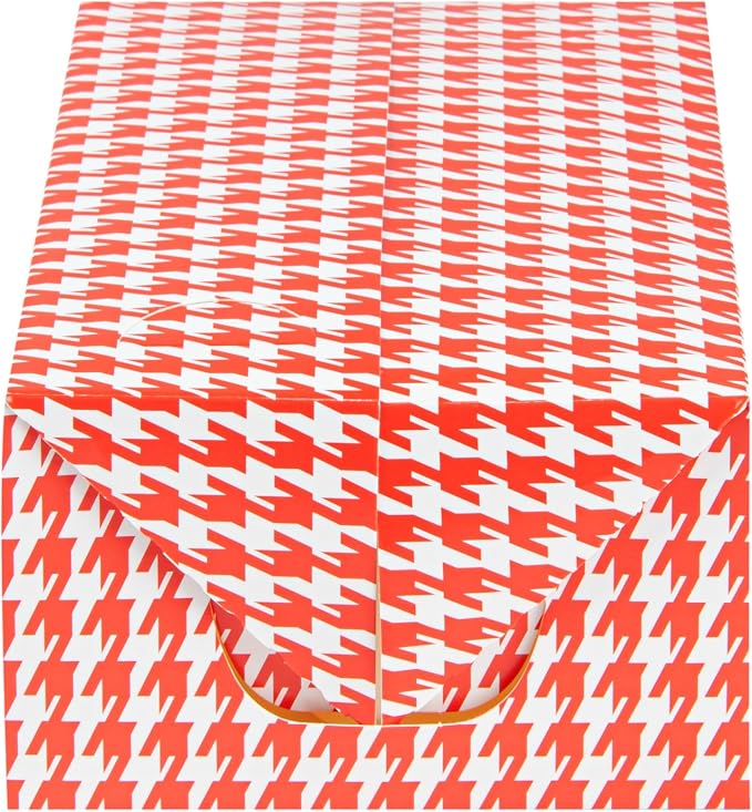 Restaurantware Disposable Takeout Box 400 Count 47 Ounce Paper Greaseproof Food Container Recyclable Lunch Box Spill-Resistant Secure Closure Red - Image 9