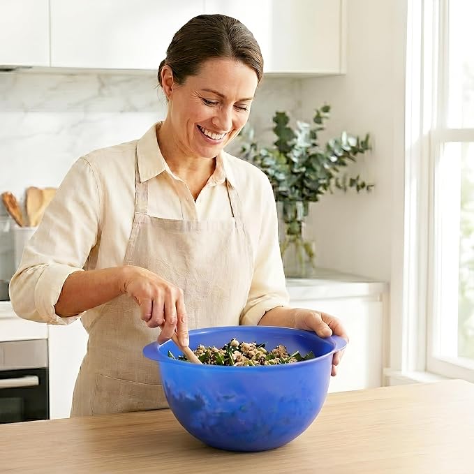 Tupperware Brand Impressions 6-Piece Classic Bowl Set (3 Bowls + 3 Lids) - Dishwasher Safe & BPA Free - Airtight, Leak-Proof Food Storage Containers for Fridge & Pantry - Image 2