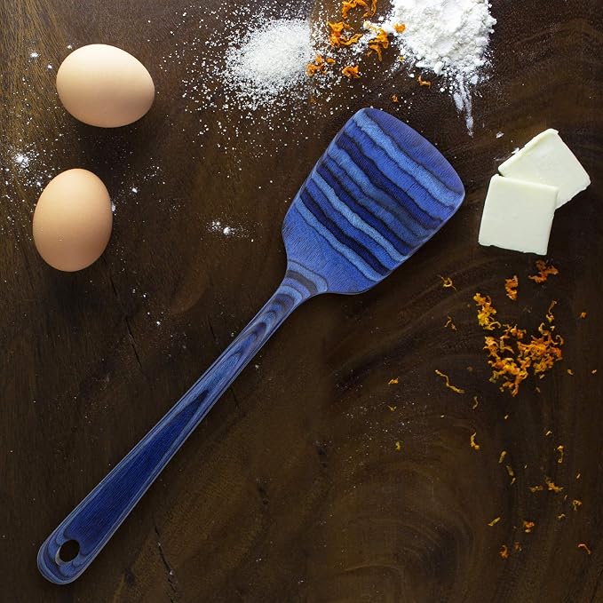 Totally Bamboo Baltique Malta Collection 12-1/2" Wooden Spatula, Safe for Nonstick - Image 3