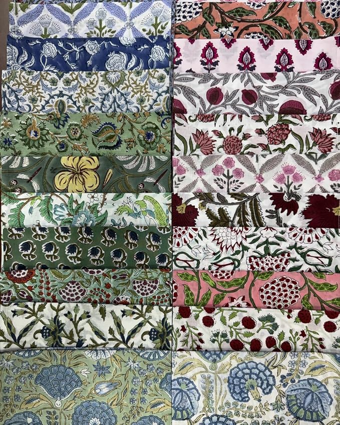 Napkin, Kitchen Towels, Table Decor, Table Linen, Cotton Napkins, Cloth Napkins, Set of 6, Size 20"x 20", Block Print Lunch, Dinner Napkins by Ridhi