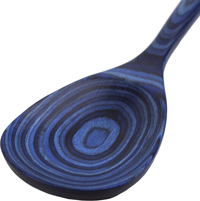 Totally Bamboo Baltique Malta Collection 12-1/2" Wooden Cooking Spoon, Safe for Nonstick - Image 4