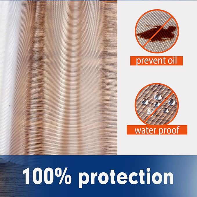 Shelf Liner, Drawer Liner, 12 Inches x 20 FT Cabinet Liner for Kitchen Cabinets Non-Adhesive Shelf Liners, Waterproof Shelf Paper with Non-Slip, Durable Liners, Clear - Image 6