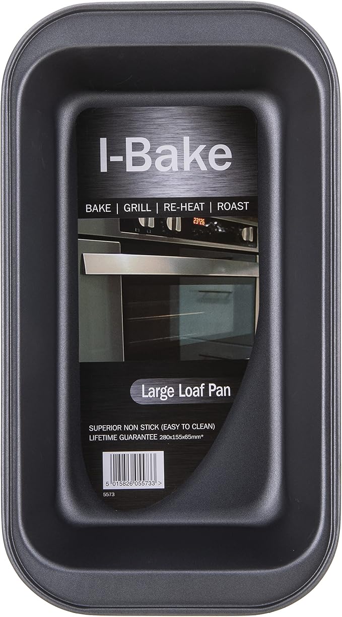 I-Bake Premium 2lb Non-Stick Loaf Pan – Heavy Duty Carbon Steel, Easy Release, Dishwasher Safe – Perfect for Baking Bread, Meatloaf, and Cakes - Image 6
