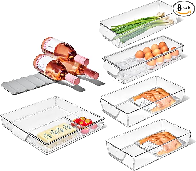 OXO Good Grips Fridge Organization Set 8 Count(Pack of 1) by Unknown