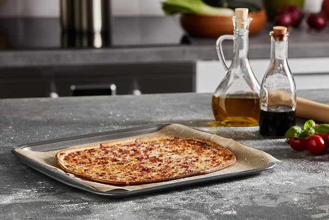 Circulon Momentum Bakeware Carbon Steel 37 cm x 34 cm Non-Stick Square Oven Tray - Grey - Image 7