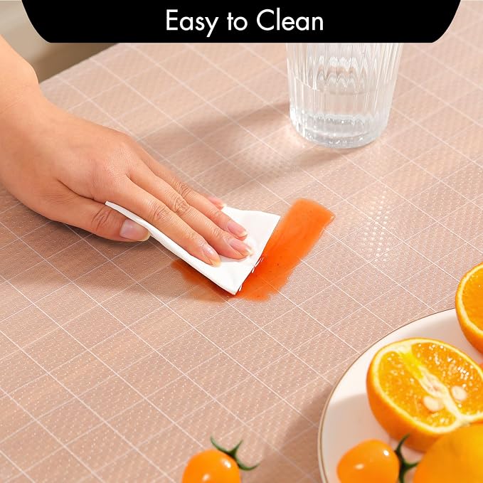 Cooyes Shelf Liner for Kitchen Cabinets – Non-Adhesive Waterproof Drawer Liner – Durable EVA Material Easy-to-Cut Shelf Paper for Refrigerator, Cupboard, Dresser with Modern Pattern - Image 6