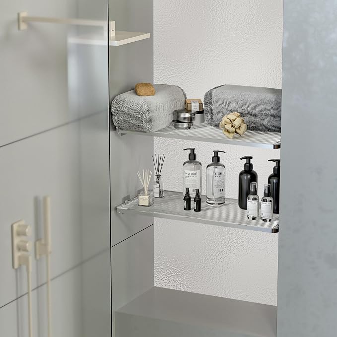 Expandable Closet Organizer Shelves, Adjustable Rod Metal Storage Shelves Divider for Wardrobe Cupboard Kitchen (Silver,11.8" D x 17"-31" W,3PCS) - Image 7