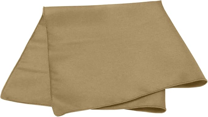 20x20-Inch Square Polyester Cloth Napkins, Cafe, Set of 12 - Image 2