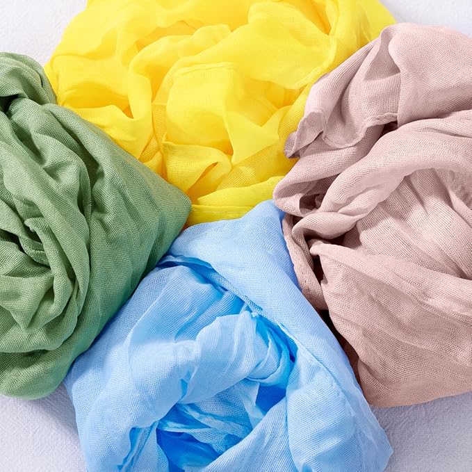 DeZerlor Easter Cheesecloth Napkins Spring Cloth Napkins Set of 20 for Party - Image 4