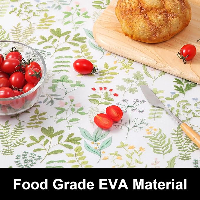 Cooyes Drawer Liner Shelf Liners for Kitchen Cabinets Refrigerator Liners Waterproof & Oil-Proof Kitchen Cupboard Liner Drawer Mats EVA Material Non Adhesive Fridge Liner for Shelves - Image 6