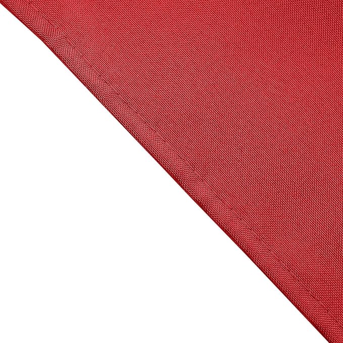 Efavormart Premium Cloth Napkins Set of 50, 17x17 Inch Red Violet Seamless Dinner Napkins, Washable Linen Table Napkin Cloth with Hemmed Edges for Weddings, Party and Banquet - Image 3