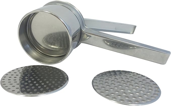 Eppicotispai Stainless Steel Potato Masher/Ricer with 2 Inserts by Eppicotispai