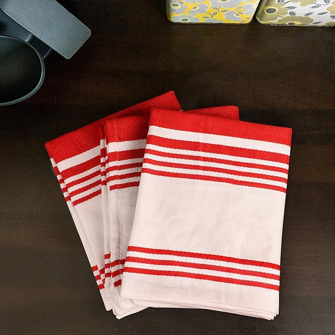 Urban Villa Kitchen Towels Cotton Dish Towels 20”x30” (Set of 3) Chillired - Image 5