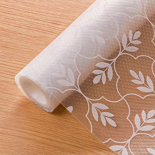 Cooyes Shelf Paper for Kitchen Cabinets Non Adhesive, Waterproof & Oil-Proof Kitchen Drawer Liner for Refrigerator Drawer Fridge Cupboard (23.6 Inch W x 354 Inch L) by Cooyes