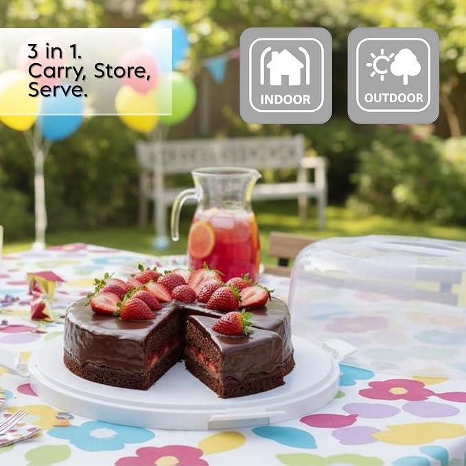 Snips Transport and Serve Cake Holder and Carrier - Image 3