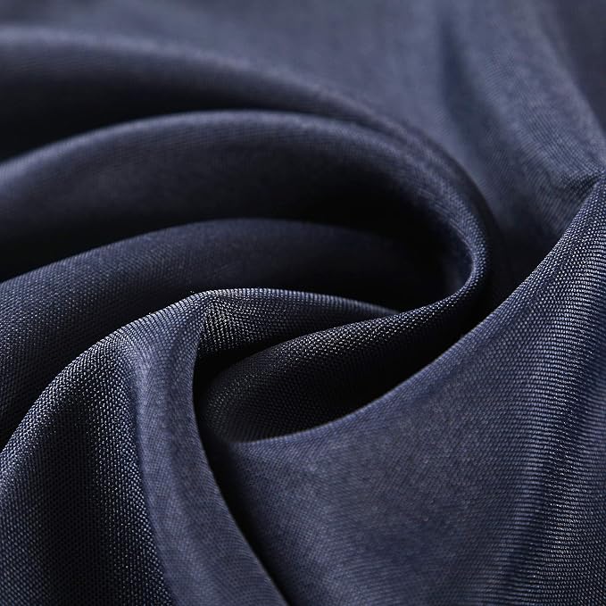 Cloth Napkins 20x20 inch Washable Polyester Dinner Napkins Soft Table Napkins for Wedding Party Dining Banquet(Navy,50PCS) - Image 2