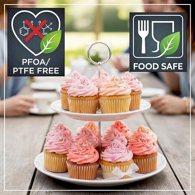 Wrenbury Muffin Pan 12 Cup Non-Stick – Deep Yorkshire Pudding Tin | PTFE & PFOA Free Carbon Steel, Warp Resistant Baking Tray for Evenly Baked Cupcakes - Image 5