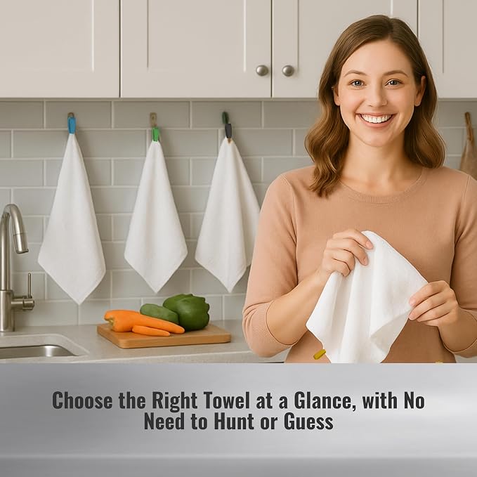 Flat Flour Sack Towels 100% Cotton Dish Towel Reusable Baking Cloth for Bread Dough, Baguettes, Ciabatta, Machine Washable, Kitchen Towels for Cleaning (White, 28"x28" - Pack of 7) - Image 4