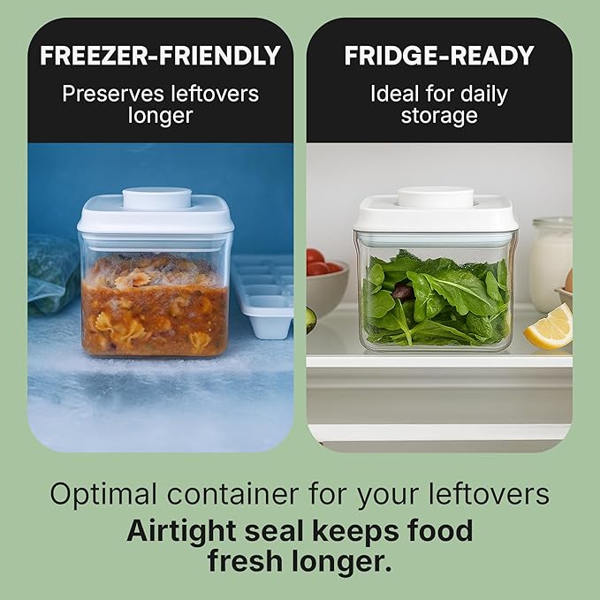 Bop Top Airtight Food Storage Containers | Pop-Top Lid | 3.5 Cups / 30 Oz | kitchen canister set, for flour, sugar, snacks, pasta, baking - Image 3