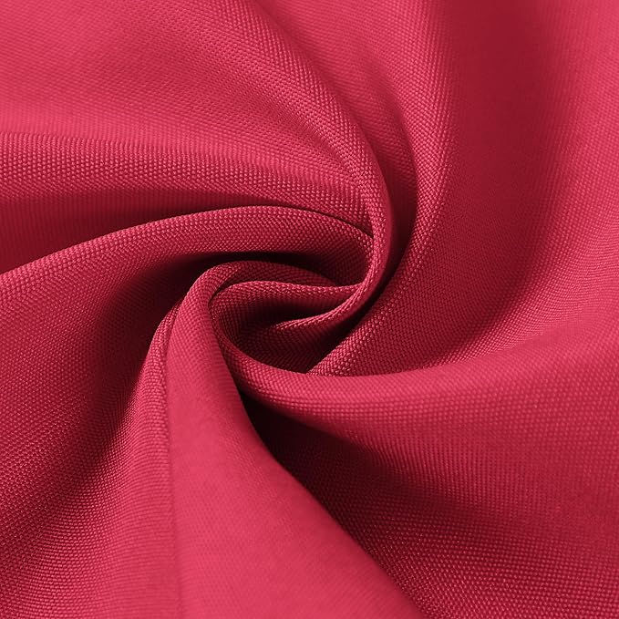 Bailarina Cloth Napkins Set of 120,17x17 inches Dinner Napkins Cloth Washable,Polyester Square Table Cloth Napkin Bulk with Hemmed Edges Ideal for Banquets, Parties and Weddings-Red - Image 5