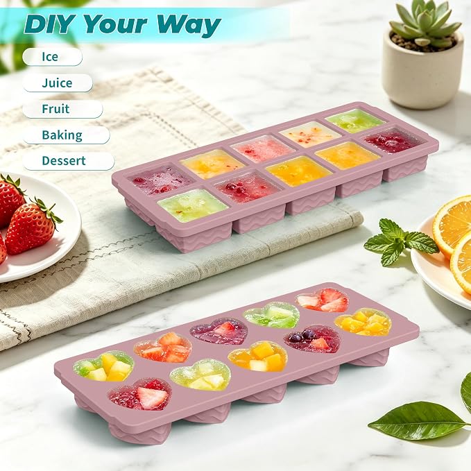 Silicone Freezer Molds for Food, 5-Pack with Steel Rim for Meal Prep | 100% Food-Grade Silicone, BPA-Free, Oven and Dishwasher Safe. Perfect for Freezing Lasagna, Casseroles, Soups & Sauces - Image 6