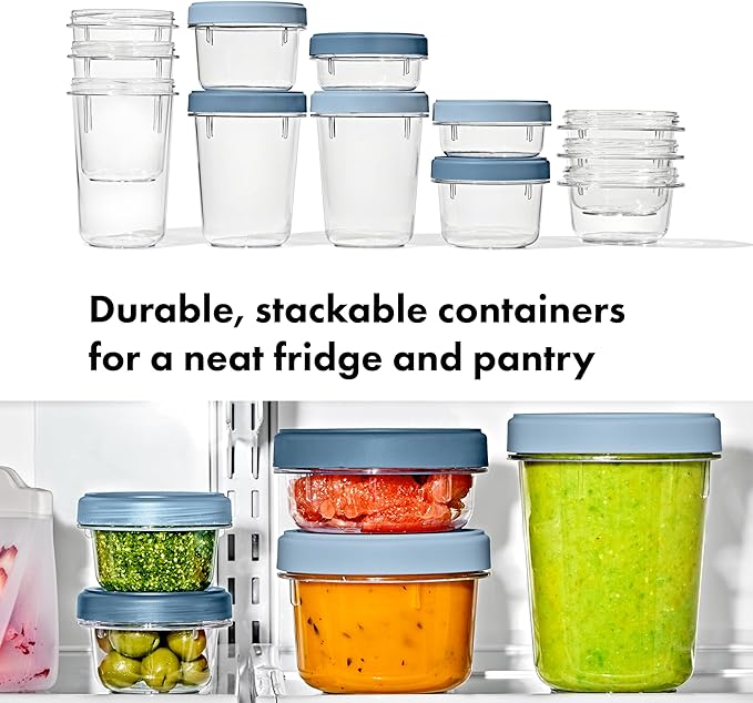 OXO Good Grips Twist & Stack Container – 32 oz – 2 Pack - Image 3