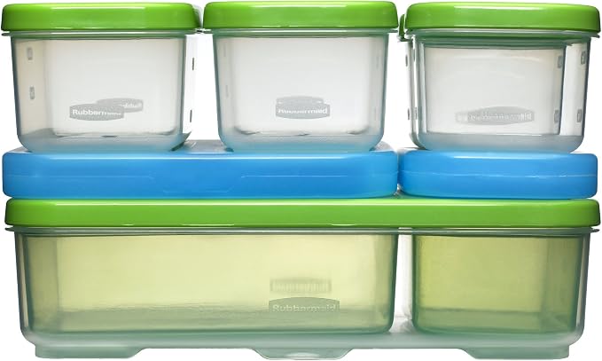 Rubbermaid LunchBlox Entrée Kit, Green - Image 3