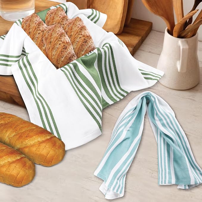 Urban Villa Kitchen Towels Cotton Dish Towels 20”x30” (Set of 6) Multi - Image 5