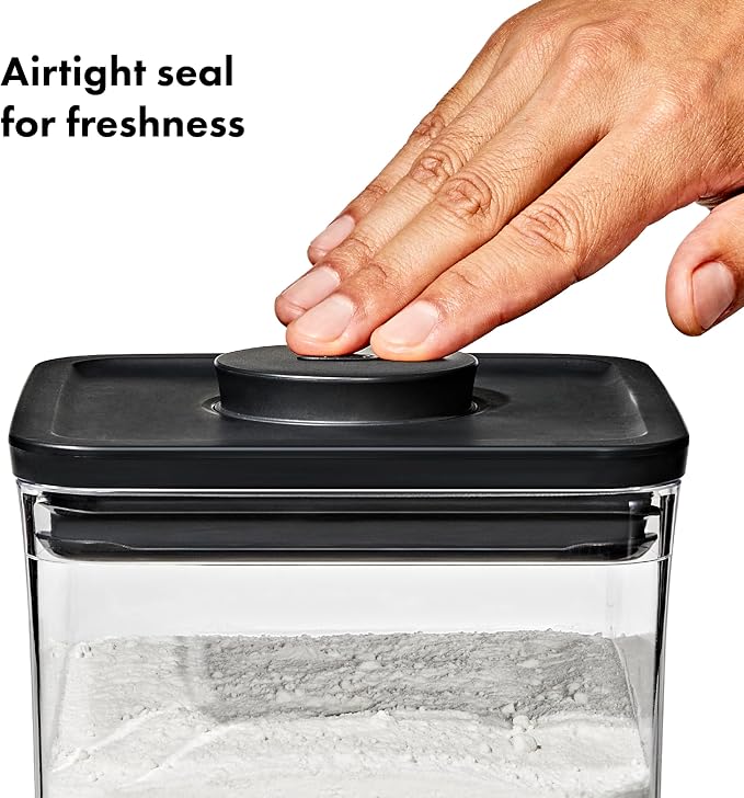 OXO Good Grips 5 Piece Matte Pop Container Set - Matte Black - Image 3