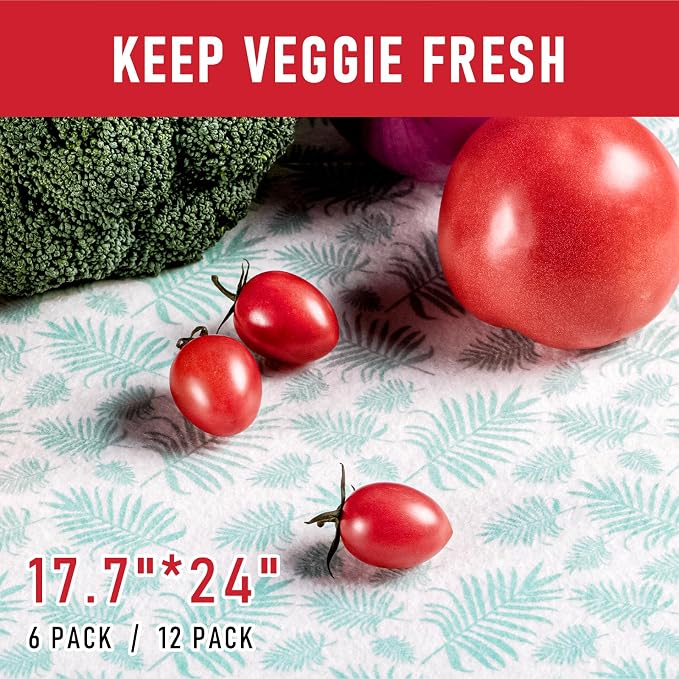 Cooyes Absorbent Refrigerator Liners, Non Slip Fridge Bin Liners and Mats Washable, Shelf Liner for Fridge Bins & Refrigerator Drawer Kitchen Cabinet - Image 5