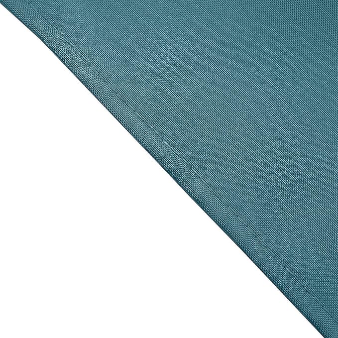 Efavormart Premium Cloth Napkins Set of 100, 17x17 Inch Peacock Teal Green Seamless Dinner Napkins, Washable Linen Table Napkin Cloth with Hemmed Edges for Weddings, Party and Banquet - Image 3