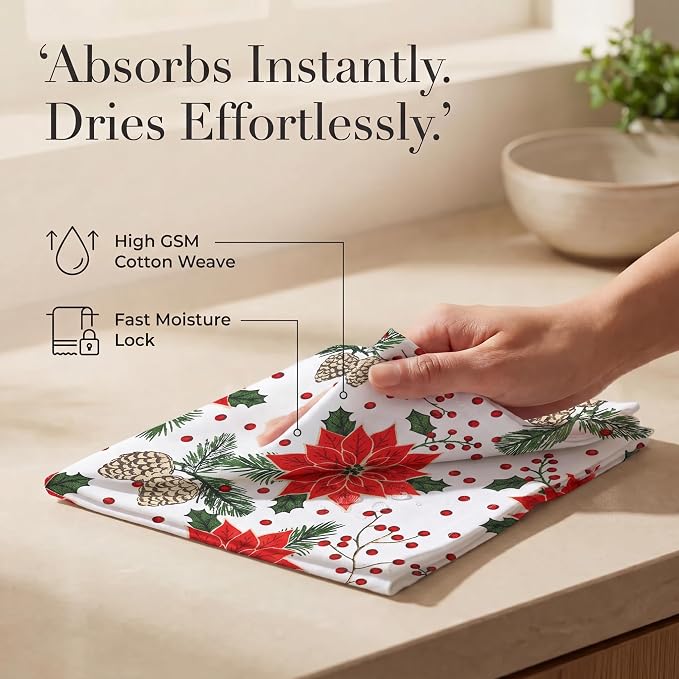 Urban Villa Cloth Napkins Cotton 20x20 (Set of 12) Pinecone - Image 3