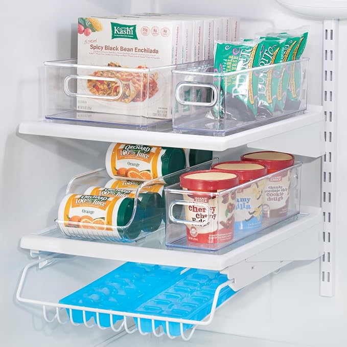 iDesign Soda Can Dispenser | For Refrigerator or Pantry, Clear, Made in USA - Image 7