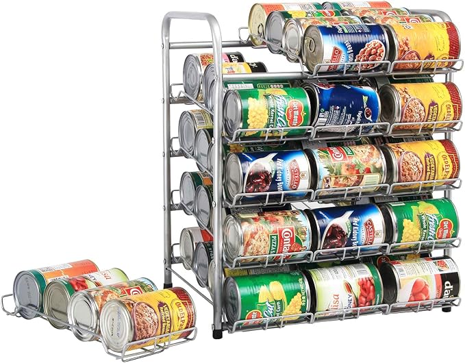 Can Organizer for Pantry, Can Rack Can Storage Dispenser for Canned Food (5 tiers) - Image 2