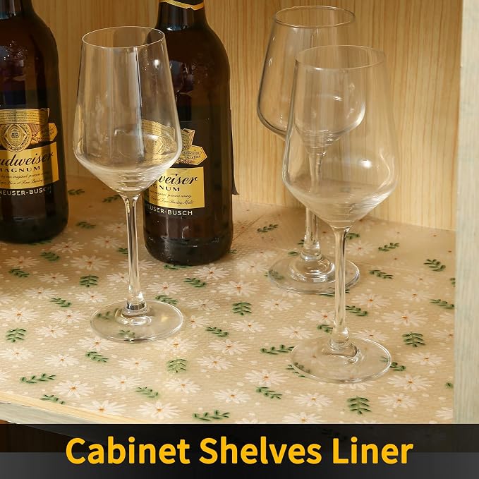 iwtmm Shelf Drawers Liners for Kitchen Cabinets Non-Slip, Washable, Oil-Proof Drawer Liners, EVA Waterproof Non-Adhesive Cabinet Liners for Kitchen, Pantry, Bathroom - Image 4