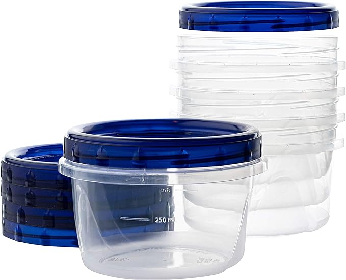PLASTICPRO Twist Top Deli Containers Clear bottom [16 oz 120 Pack] - Image 7