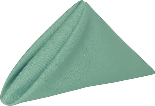 17x17-Inch Polyester Cloth Napkins, Seamist, Set of 120 | Bulk Case of 10 Dozen, Square, Seamless, Serged Edges, Machine Washable, Wrinkle-Resistant, Flame-Resistant, Stain-Resistant by UltimateTextile