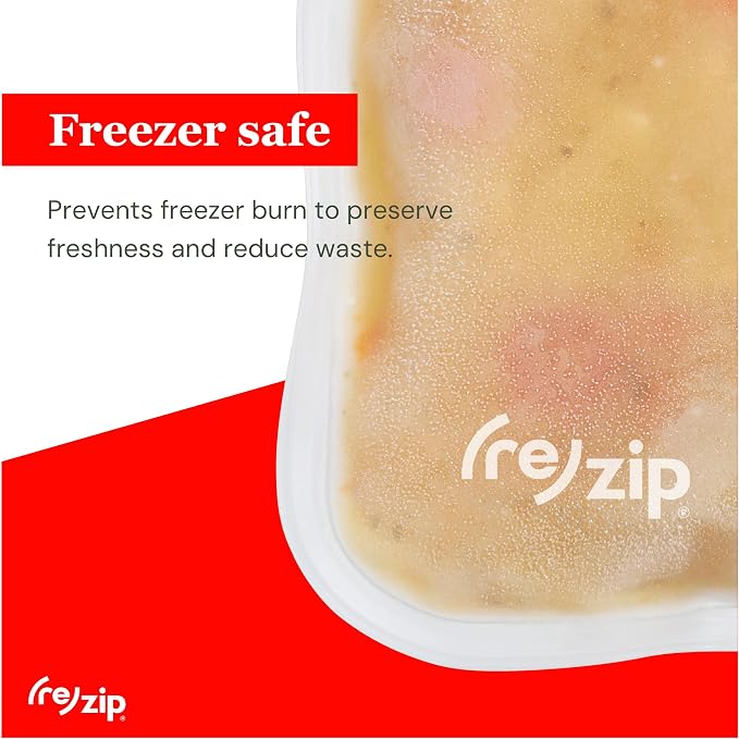 (re) zip 8-piece Reusable Food Storage Bags Gift Kit | BPA-Free, Food Grade, Leakproof, Freezer Safe, Travel-Friendly | Various Bag Sizes - Image 4