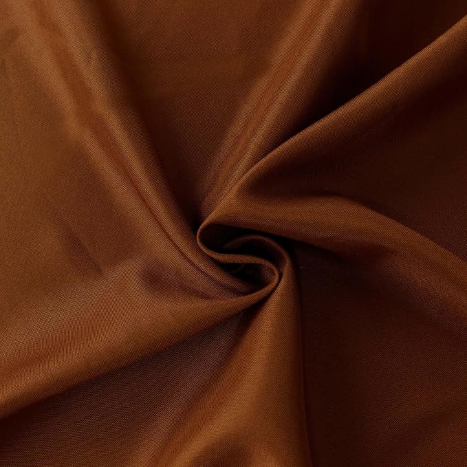 Efavormart Premium Cloth Napkins Set of 50, 20x20 Inch Brown Seamless Dinner Napkins, Washable Linen Table Napkin Cloth with Hemmed Edges for Weddings, Party and Banquet - Image 3