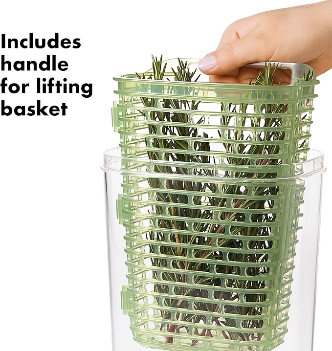 OXO Good Grips Greensaver Herb Keeper - 2.8 Qt (Pack of 8) - Image 6